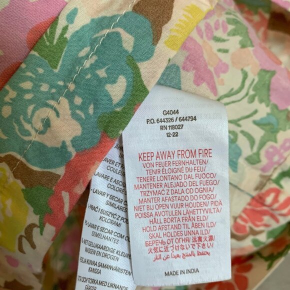 Mini Boden Girl Tiered Printed Woven Dress 6-7 years - Picture 5 of 7